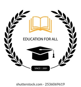 Education business logo  design vector template