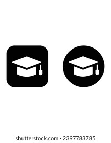 education button icon, vector best flat icon.