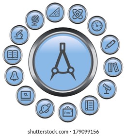 Education button set