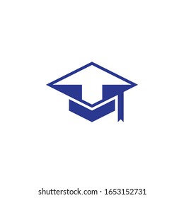 Up Education Cap Arrow Logo