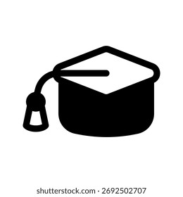 Ilustración de diseño de símbolo de Vector de Educación