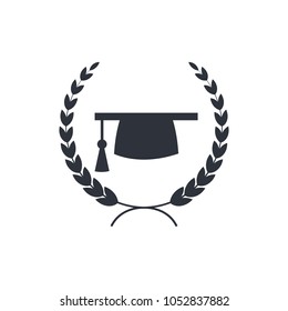 Education Cap Vector Logo Template