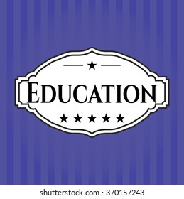 Education card or banner