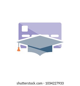 Education Card Logo Icon Design