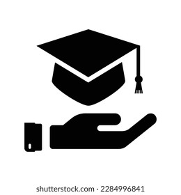 Education Care Vector Icon Illustration