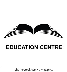 EDUCATION CENTRE , BOOK ,SIGN VECTOR