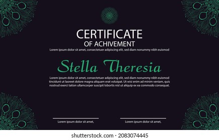 education certificate template document vector layout ornament invitation background pattern icon seal wallpaper vintage luxury golden business coupon value design office bank award school gift modern