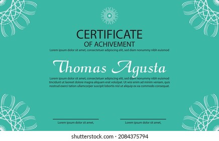 Vorlage für Bildungszertifikate Dokument Vektorlayout-Einladung Hintergrund Muster Symbol Siegel Wallpaper Vintage Luxus goldene Business Coupon-Preis-Design Büro Verleihung Schule Geschenk Moderne