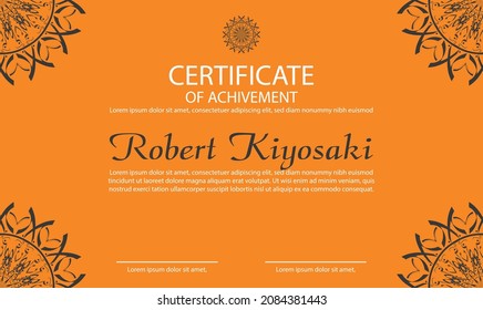 education certificate template document vector layout ornament invitation background pattern icon seal wallpaper vintage luxury golden business coupon value design office bank award school gift modern