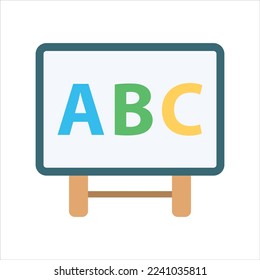 Education classroom vector icon symbol design