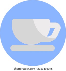 Descanso de café educativo, ilustración, vector sobre fondo blanco.