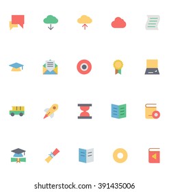 Education Colored Vector Icons 11