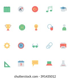 Education Colored Vector Icons 2