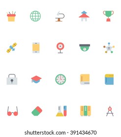 Education Colored Vector Icons 4