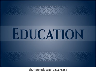 Education colorful banner