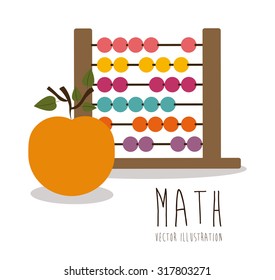Education concept about back to school icons  design, vector illustration eps 10
