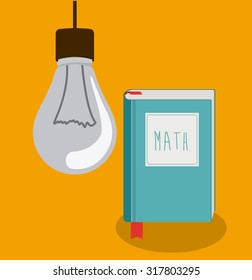 Education concept about back to school icons  design, vector illustration eps 10