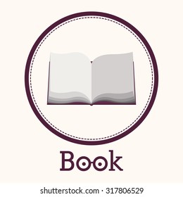 Education concept about the using of the ebooks, vector illustration eps 10