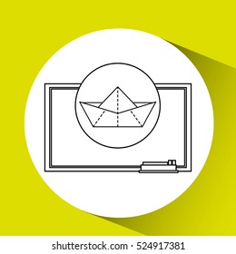 education concept blackboard creativity vector illustration eps 10