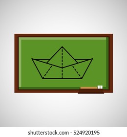 education concept blackboard creativity vector illustration eps 10