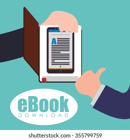 Education concept with books design, vector illustration 10 eps graphic.