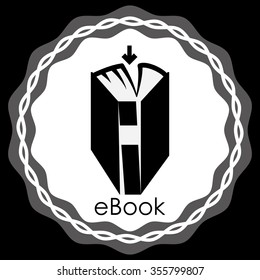 Education concept with books design, vector illustration 10 eps graphic.