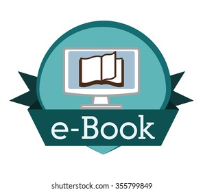 Education concept with books design, vector illustration 10 eps graphic.
