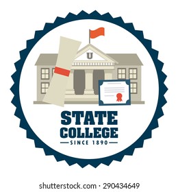 education concept design, vector illustration eps10 graphic 
