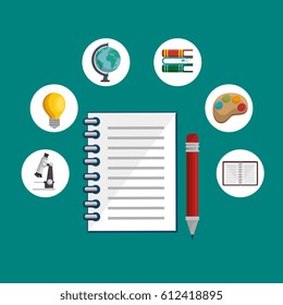 education concept elements icon