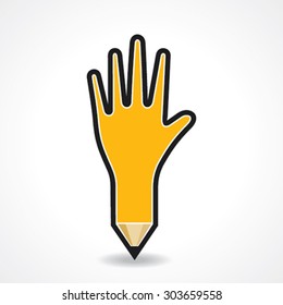 Education concept with graduation cap and computer mouse stock vector