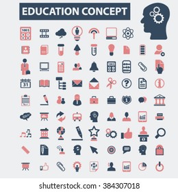 education concept icons
