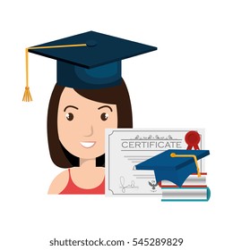 education concept isolated icon