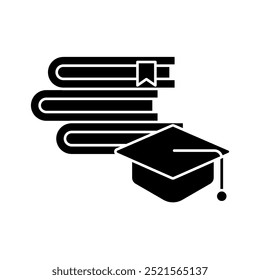 Bildungs-Konzeptzeilensymbol. Einfache Elementgrafik. Bildungs-Konzept Skizze Symboldesign.