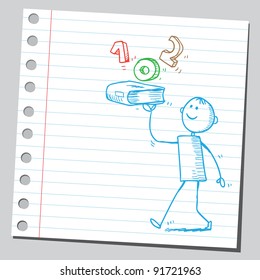 Education concept (numbers)
