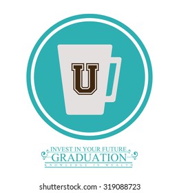Education concept with University design, vector illustration eps 10