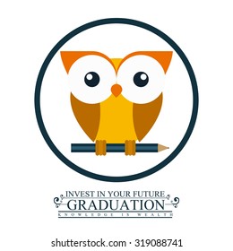 Education concept with University design, vector illustration eps 10