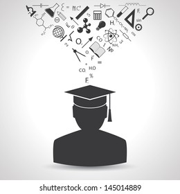 education concept. vector. eps10