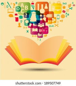 Education concept vector Illustration