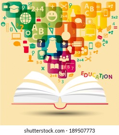 Education concept vector Illustration