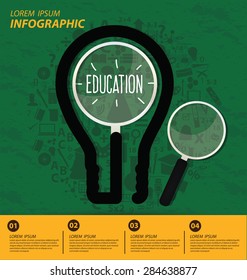 Education concept vector Illustration