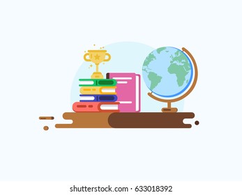 Education concept. Vector illustration