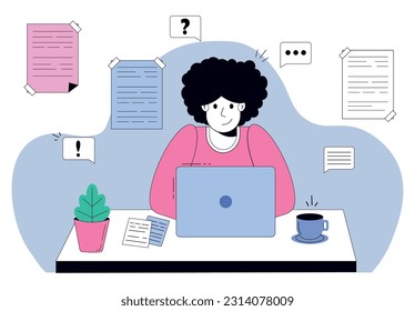 Education concept vector illustrations of distance web learning. Design to online education platform, master classes and language classes, video call, educational webinar, personal tutor courses.
