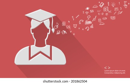 Education concept,vector