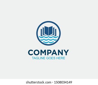 education creative icon vector logo design
