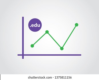 Education Degree Graduations Fluctuate Graph