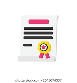 Education Degree Vector style icons. EPS 10 file.
