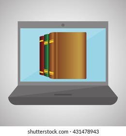 Education design. learning icon. isolated illustration , vector