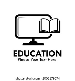 Education design logo template illustration