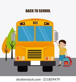 Education design over white background, vector illustration