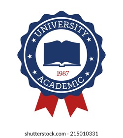 Education design over white background, vector illustration